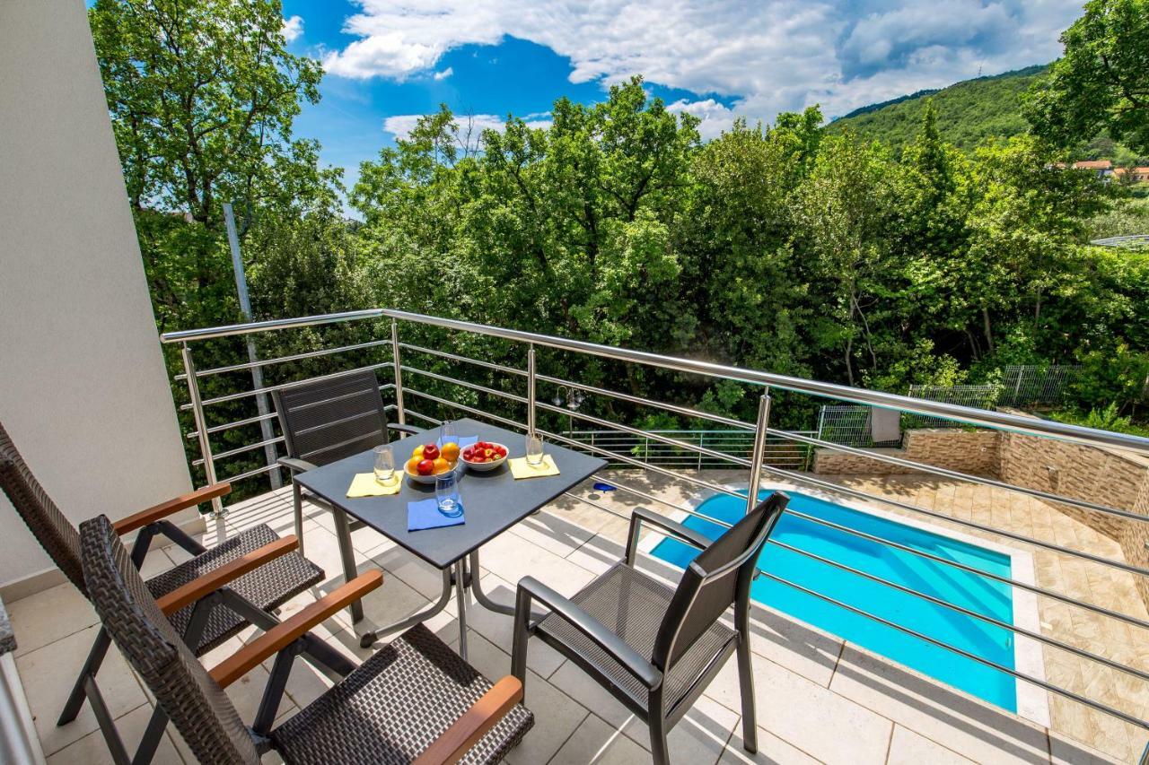 Villa Dragi With Pool, Sauna, & Whirlpool Abbazia Camera foto